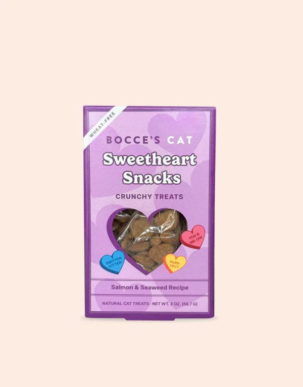 Bocce s Bakery Sweetheart Snacks Crunchy Cat Treats Hot on Sale