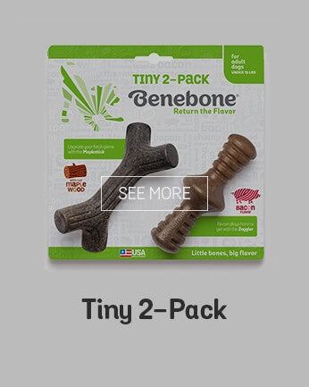 Benebone Bacon Stick & Zaggler (Medium 2pk) Discount