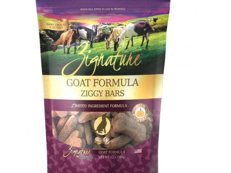 Zignature Ziggy Bars Goat Formula Dog Treats Online Sale