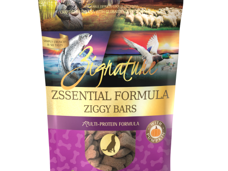 Zignature Ziggy Bars Zssential Formula Dog Treats Online Sale