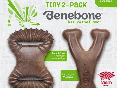 Benebone Tiny Dental Dog Chew Toy Pack Supply