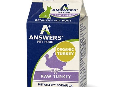 Answers Pet Food Detailed Turkey Formula for Dogs - Carton Online Sale