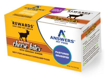 Answers RewardsTM Raw Goat Cheese Bites – Organic Ginger Cheap