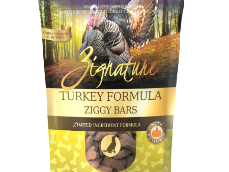 Zignature Ziggy Bars Turkey Formula Dog Treats Fashion