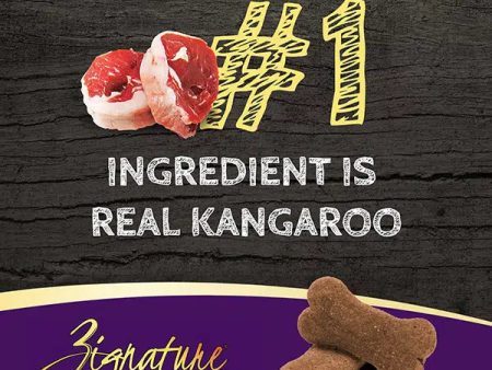 Zignature Ziggy Bars Kangaroo Formula Dog Treats Fashion