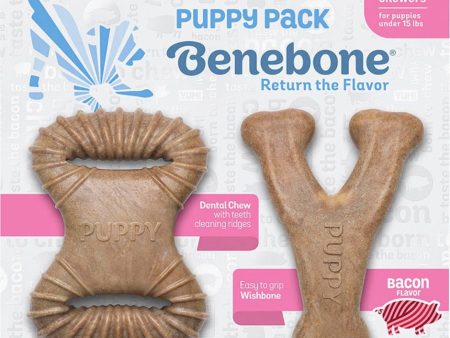 Benebone Puppy Dental Dog Chew Toy Pack Discount