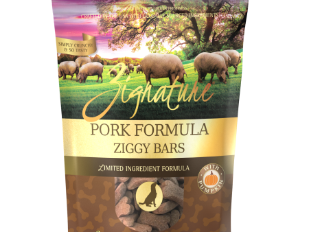 Zignature Ziggy Bars Pork Formula Dog Treats For Discount