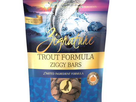 Zignature Ziggy Bars Trout Formula Dog Treats Online