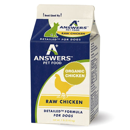 Answers Pet Food Detailed Chicken Formula for Dogs - Carton Hot on Sale